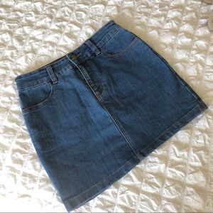 FOREVER 21 JEAN SKIRT